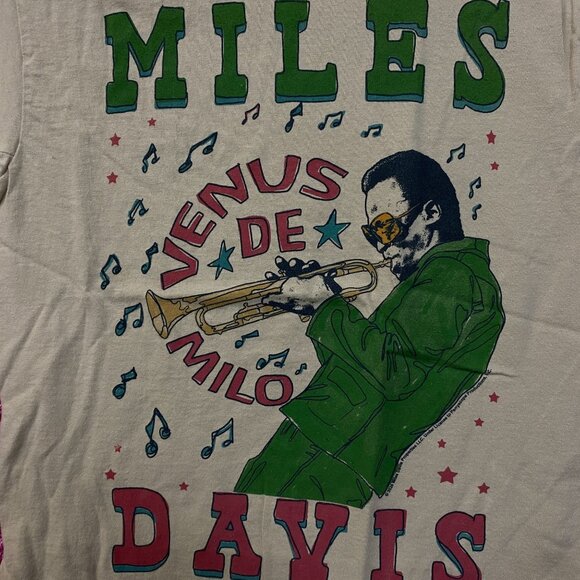 Miles Davis Venus de Milo Jazz T-Shirt Extra Small - Picture 2 of 4